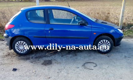 Peugeot 206 1.1i na náhradní díly ČB / dily-na-auta.eu