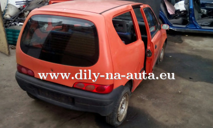 Fiat Seicento oranžová na díly ČB / dily-na-auta.eu