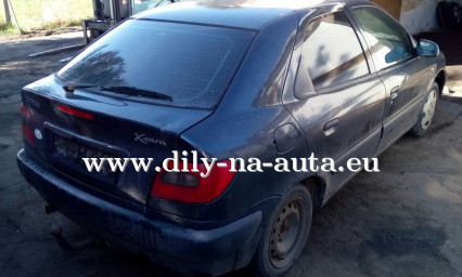 Citroen xsara modrá na náhradní díly ČB / dily-na-auta.eu