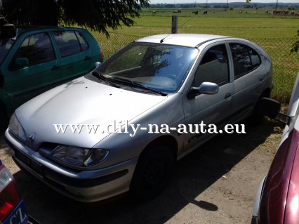 Renault megane stříbrná na náhradní díly ČB / dily-na-auta.eu