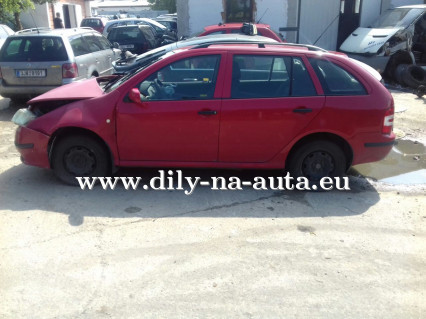 Škoda Fabia 2005 combi 1.2 12v bme kod motoru motor OK červená / dily-na-auta.eu