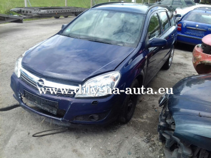Opel Astra H modrá na náhradní díly ČB / dily-na-auta.eu