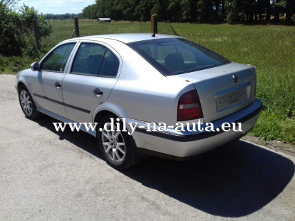 Škoda Octavia 1,8t stříbrná na náhradní díly / dily-na-auta.eu