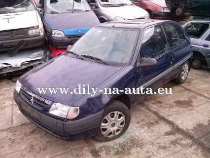 Citroen Saxo modrá na náhradní díly Praha