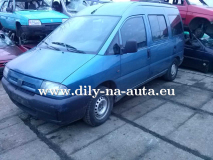 Fiat Scudo modrá metalíza na díly Praha