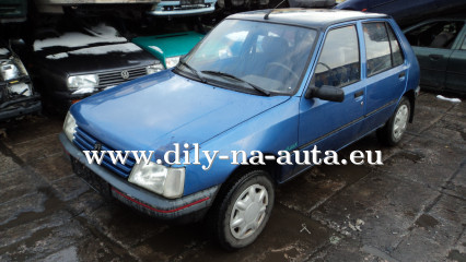 Peugeot 205 modrá na náhradní díly Praha