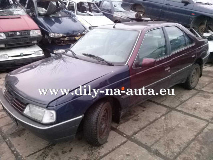 Peugeot 405 modrá na náhradní díly Praha