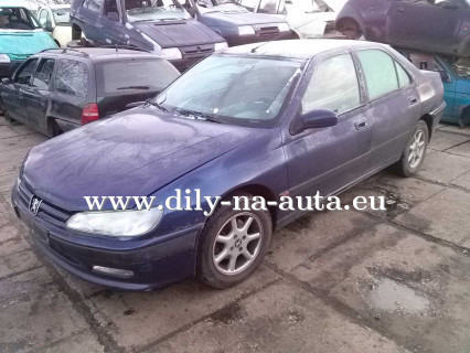 Peugeot 406 modrá na náhradní díly Praha / dily-na-auta.eu