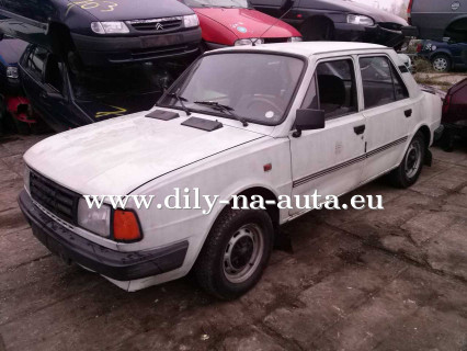 Škoda 120 bílá na náhradní díly Praha / dily-na-auta.eu