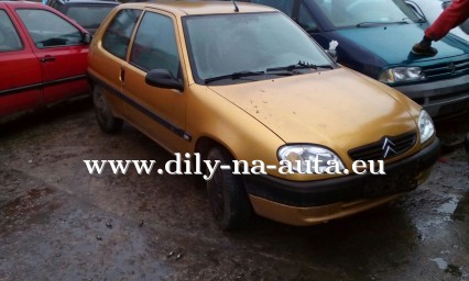 Citroen saxo zlatá na náhradní díly České Budějovice