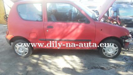 Fiat Seicento červená na díly ČB / dily-na-auta.eu