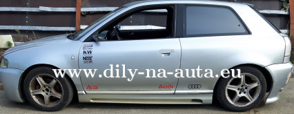 Audi A3 stříbrná na náhradní díly Brno / dily-na-auta.eu