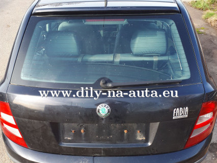 Škoda Fabia Hatchback černá na díly Brno / dily-na-auta.eu