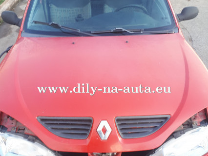 Renault Megane červená na díly Brno / dily-na-auta.eu