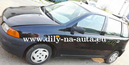 Fiat Punto černá na díly Brno / dily-na-auta.eu