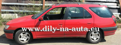 Peugeot 306 kombi červená na díly Brno / dily-na-auta.eu