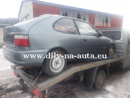 Toyota Corolla náhradní díly Pardubice / dily-na-auta.eu