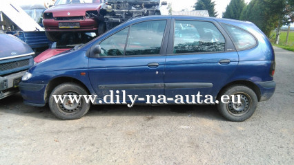 Renault Scenic modrá na náhradní díly Plzeň / dily-na-auta.eu