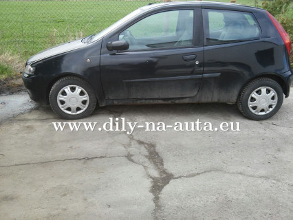 Fiat Punto černá na díly Plzeň / dily-na-auta.eu