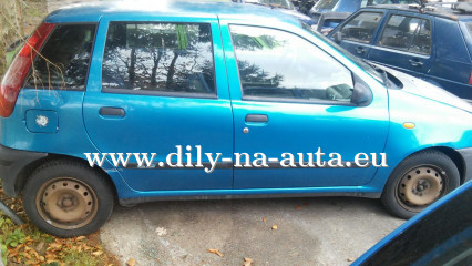 Fiat Punto modrá na díly Plzeň / dily-na-auta.eu