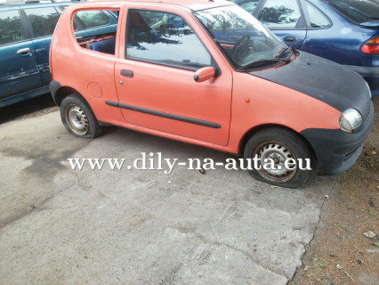 Fiat seicento na díly Plzeň