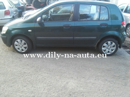 Hyundai Getz zelená na díly Plzeň / dily-na-auta.eu