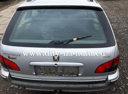 Peugeot 406 kombi stříbrná na díly Brno / dily-na-auta.eu