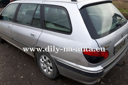 Peugeot 406 kombi stříbrná na díly Brno / dily-na-auta.eu