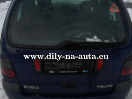 Renault Megane Scenic modrá na díly Brno / dily-na-auta.eu