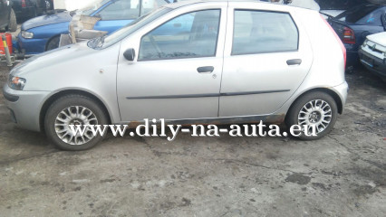 Fiat Punto 5dv stříbrná na díly Plzeň