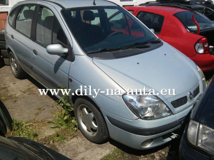 Renault Scenic stříbrná na náhradní díly Plzeň / dily-na-auta.eu