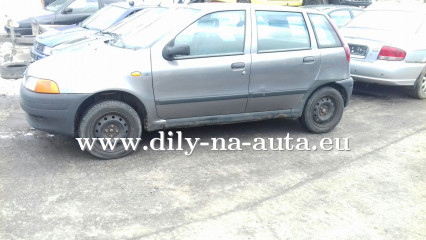 Fiat Punto 5dv. stříbrnošedá na náhradní díly Písek