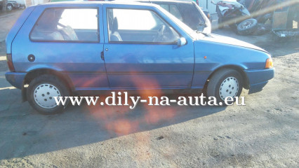 Fiat Uno modrá na náhradní díly Písek / dily-na-auta.eu