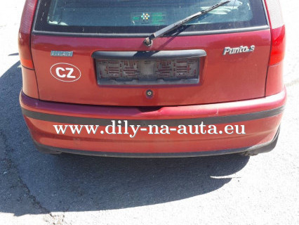 Fiat Punto 3dv. červená na náhradní díly Brno / dily-na-auta.eu
