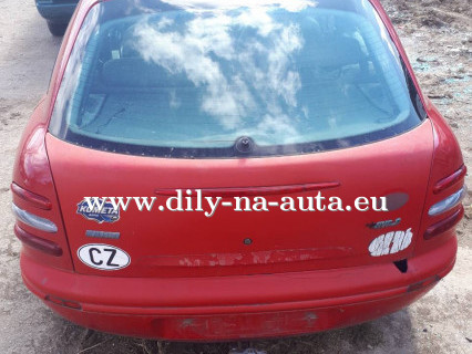 Fiat Brava červená na náhradní díly Brno / dily-na-auta.eu
