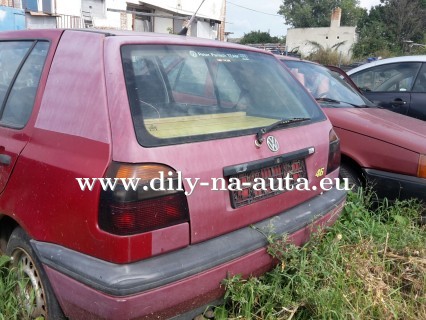 VW Golf 1.9 nafta 47kw 1995 na náhradní díly Brno / dily-na-auta.eu