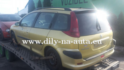 Peugeot 206sw náhradní díly Pardubice / dily-na-auta.eu