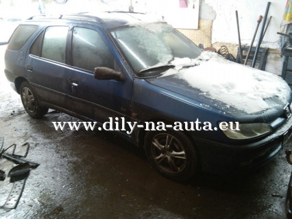 Peugeot 306 kombi modrá na náhradní díly Písek / dily-na-auta.eu