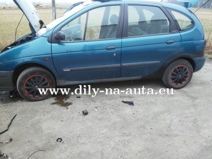 Renault Scenic modrá na náhradní díly Písek / dily-na-auta.eu