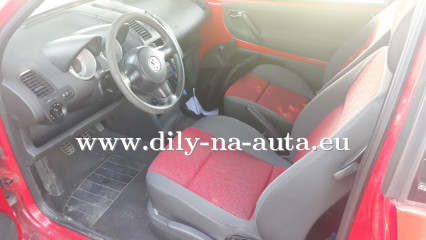 VW Lupo 1.0 červená na díly Plzeň / dily-na-auta.eu