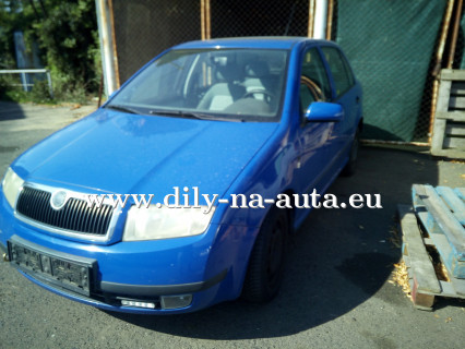 Škoda Fabia modrá - díly z tohoto vozu / dily-na-auta.eu