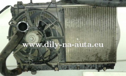 Hyundai accent chladič s ventilátorem Brno / dily-na-auta.eu