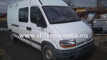 Renault Master bílá - díly z tohoto vozu