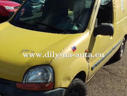 Renault Kangoo žlutá - díly z tohoto vozu / dily-na-auta.eu