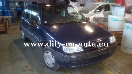 Citroen Saxo modrá - díly z tohoto vozu