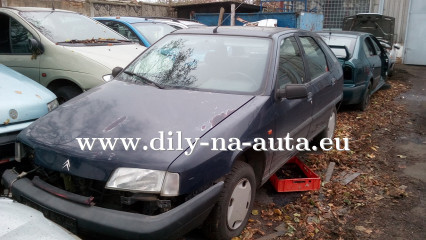 Citroen ZX modrá - díly z tohoto vozu