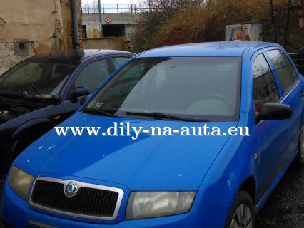 Škoda Fabia modrá - díly z tohoto vozu / dily-na-auta.eu