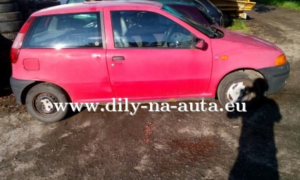 Fiat Punto červená na náhradní díly České Budějovice / dily-na-auta.eu