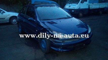 Peugeot 206 modrá - náhradní díly z tohoto vozu / dily-na-auta.eu