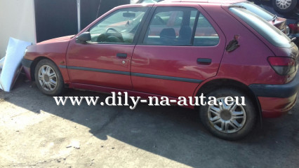 Peugeot 306 vínová na náhradní díly Písek / dily-na-auta.eu